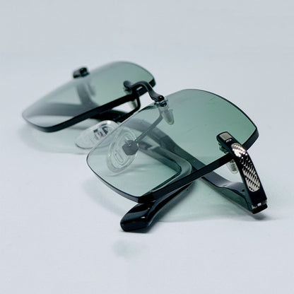 Rimless Green/Silver