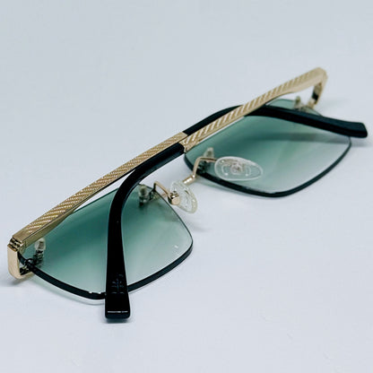 Rimless Green/Gold